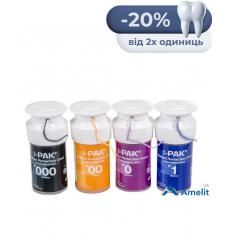 Нитка ретракційна i-PAK №00 (і-dental), без просочення, 1 шт.